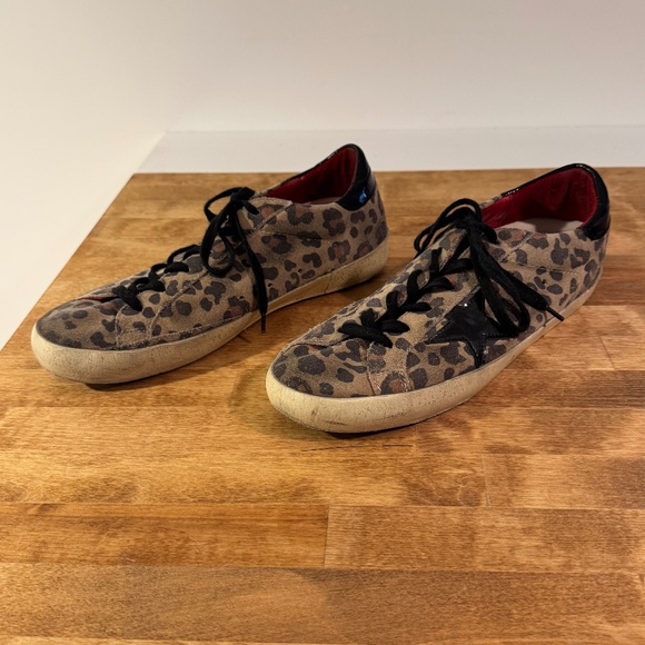 Golden Goose Brown Print Superstar Sneaker - Picture 5 of 11